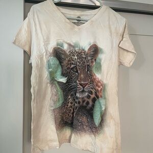 Jaguar Cub V-Neck The Mountain T-Shirt